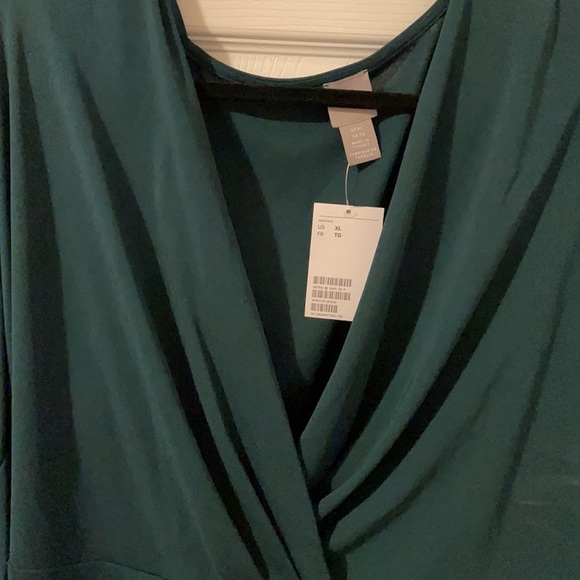 Green deep beer blouse - Picture 2 of 2